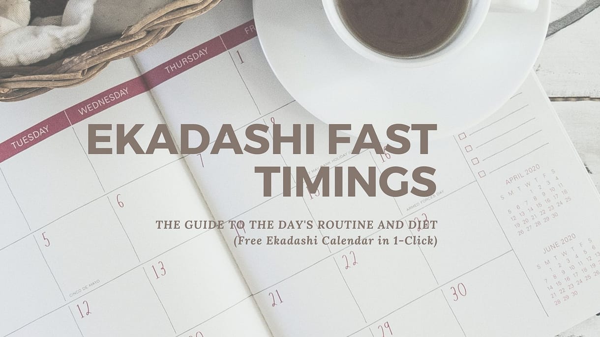 Ekadashi fasting timings