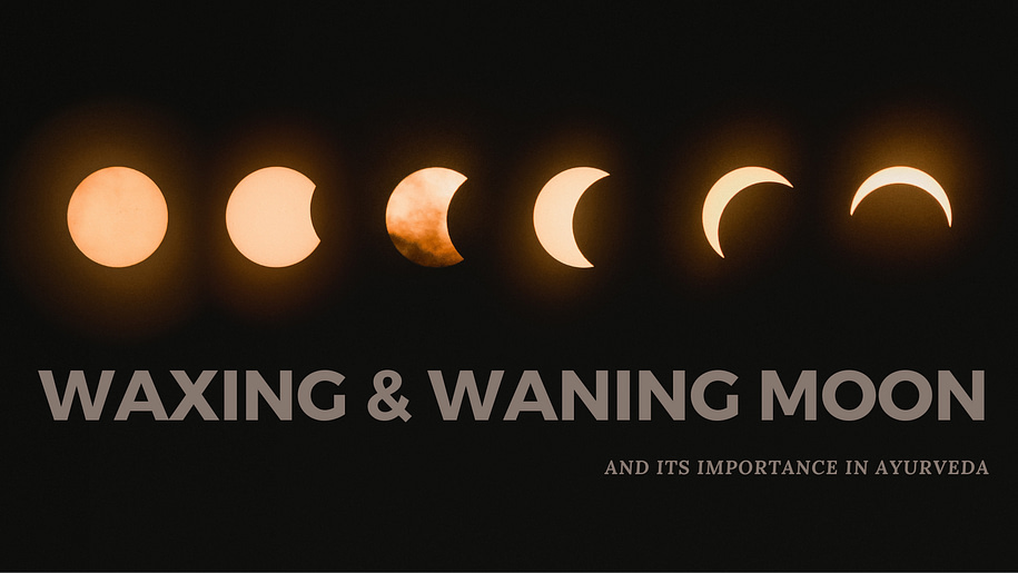 WAXING AND WANING MOON PHASES